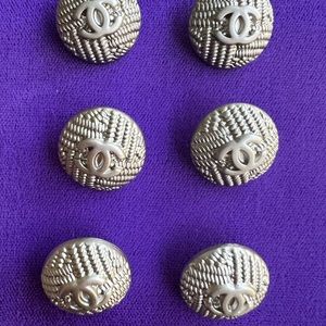Chanel  Stamped Buttons
